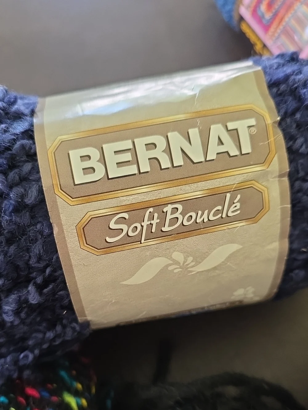 Soft Navy & Black Craft Yarn Pack for Home Projects